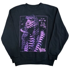 Taylor Swift The Eras Tour Lavender Hazy Crewneck Sweatshirt Size Medium EUC